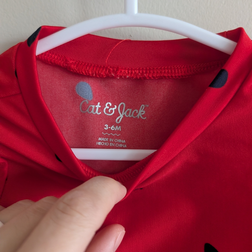 Cat & Jack Watermelon Rashguard - Picture 2 of 2